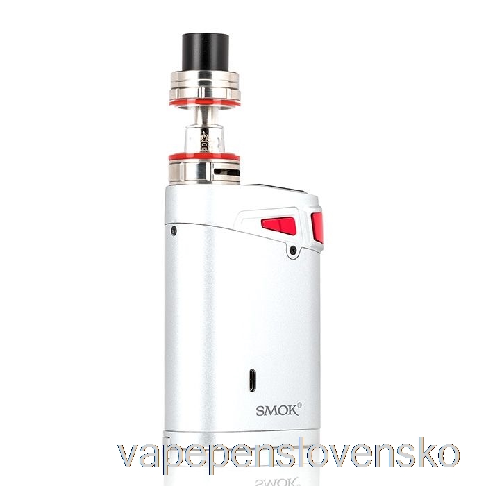 Smok Marshal G320 Tc Starter Kit Strieborné Telo / červené Vystreľovacie Tlačidlo Vape Shop Bratislava